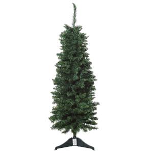 kunstkerstboom 1,2 m kerstboom dennenboom 212 takken PVC groen