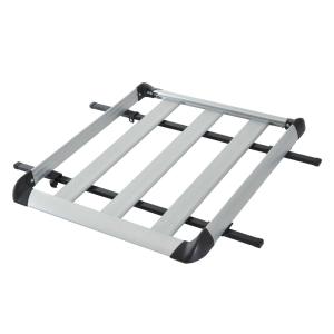 bagagedrager imperiaal bagagemand universeel auto aluminium 75 kg 110 cm zilver