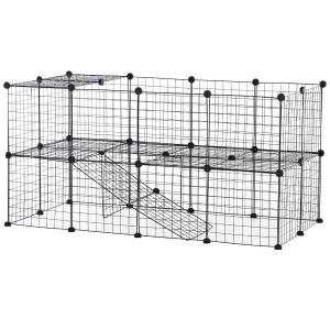 Ren kleine huisdieren box metalen rooster vele vormen zwart metaal
