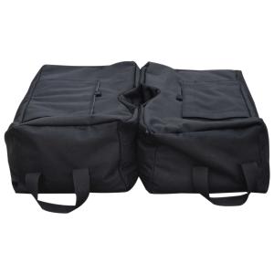 Zonneschermstandaard zonneschermvoet zandzak 2 x polyester zak vulbaar 100 kg