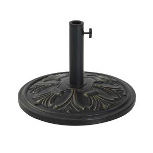 Outsunny Zonneschermstandaard zonneschermvoet zonneschermvoet cement 13 kg Ø 35/ Ø 38/ Ø 48 mm
