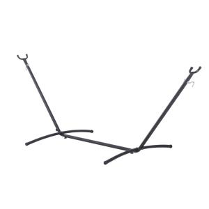 Hangmatframe hangmatstandaard metaal 280 x 120 x 110 cm tot 120 kg met haken