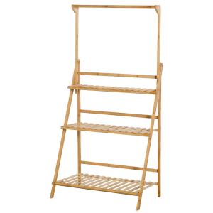 Bloemenstandaard voor binnen buiten 3-laags ladderplank woonkamer tuin natuur