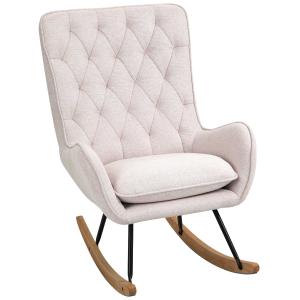 HOMCOM schommelstoel relaxstoel