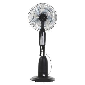 Statiefventilator met 2,8 liter waterverstuiver ventilator hoogte 120 cm metaal