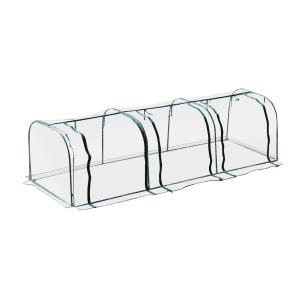 Outsunny Mini Portable Gardening Flower Plants Greenhouse Warm House