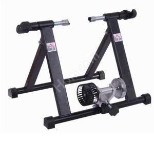 HOMCOM Foldable Indoor Bicycle Turbo Trainer-Black