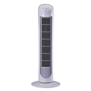 HOMCOM Fan Tower, φ27x75H cm-White