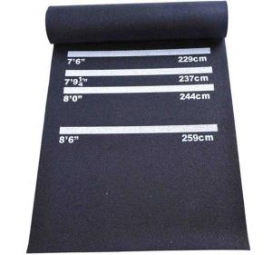HOMCOM Professional Rubber Darts Mat W/4 Throwing Distances