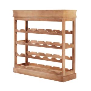 HOMCOM 70W x22.5D x 70H cm 24 Bottles 4-tier Wine Rack