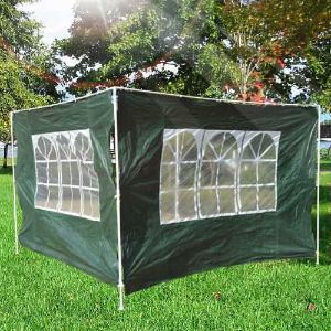 Outsunny 3x2 m Canopy Gazebo Marquee Replacement Side Panel-Green