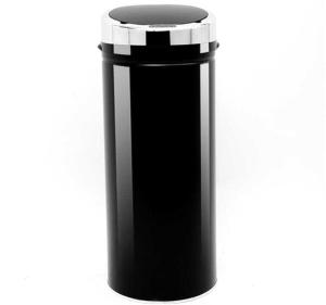 HOMCOM 42L Stainless Steel Sensor Trash Can W/ Bucket-Black