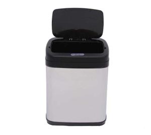 HOMCOM 20L Stainless Steel Sensor Trash Can W/ Bucket-Chrome