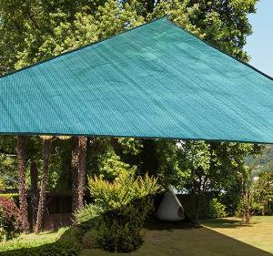 Outsunny Triangle 3m Sun Shade-Green