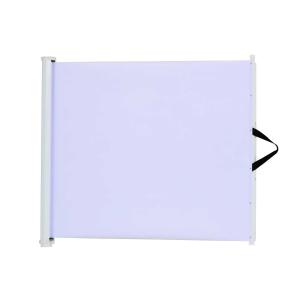 PawHut Retractable Dog Pet Safety Gate Barrier-White