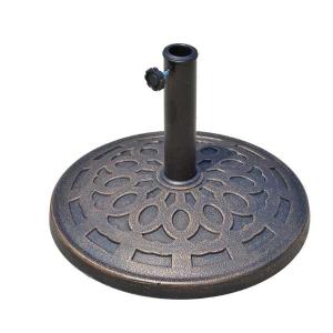 Outsunny 14 kg Umbrella Round Base-Bronze