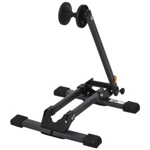 HOMCOM Metal Portable Bike Stand Black