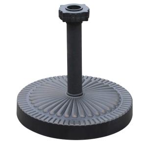 Outsunny Umbrella Base Parasol Stand Holder Garden Standing Patio Outdoor Round Bronze