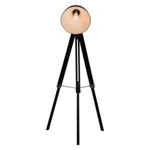 HOMCOM Retro Tripod Floor Lamp-White