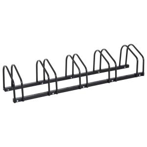 HOMCOM Bike Rack Bicycle Stand Bike Parking Rack, 130Lx33Wx27H cm, Steel-Black