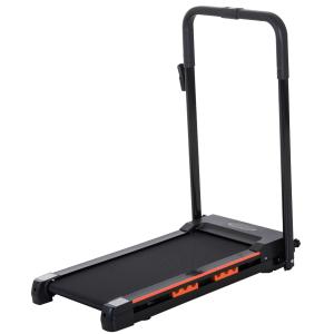 HOMCOM Elektrische loopband met LCD-display inklapbare fitnessapparaat 1-6 km/u staal