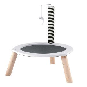 kattenbed groot kattenbed met krabpaal en speelmuis