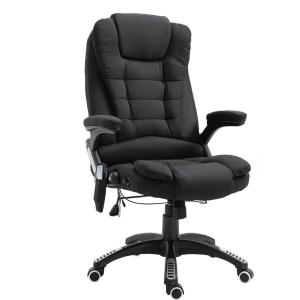 Vinsetto Massage 130° Reclining Chair Office Chair Relax Head
