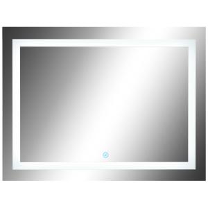 Spiegel met licht badspiegel LED-spiegel badkamerspiegel wandspiegel 60 x 80 / 50 x 70 cm
