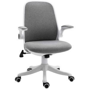 Vinsetto Nylon Mesh Cushioned Office Chair Grey