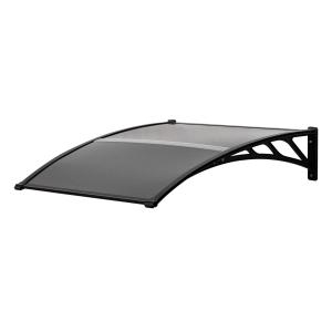 Outsunny Door Canopy Awning Outdoor Window Rain Shelter Cover for Front/Back Door Porch