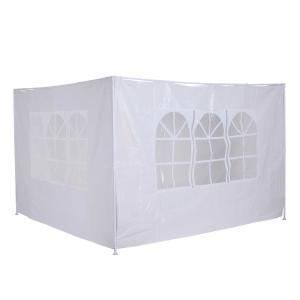 Outsunny 3m Gazebo Replacement Side Panel-White