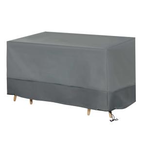 Outsunny 127x72cm Outdoor Garden Rattan Furniture Protective Cover Water UV Resistant