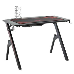 gaming tafel bureau kantoor uitgerust met haak voor koptelefoon water bekerhouder