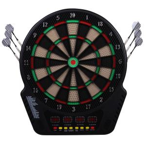 HOMCOM Elektronisch dartbord dartbord dartboard elektronisch dartbord 27 spellen