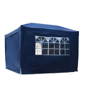 Outsunny Pop Up Gazebo, 3x3 m-Blue