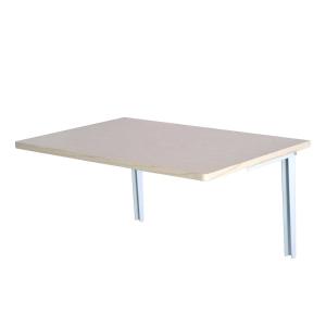 HOMCOM® Wandklapptisch Wandtisch Klapptisch für Küche Esszimmer Belastbarkeit 10 kg natur 60 x 40 x 1,5 cm
