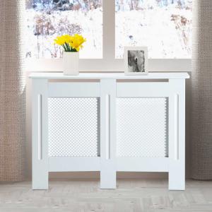 HOMCOM® Heizkörperabdeckung 112cm Weiß