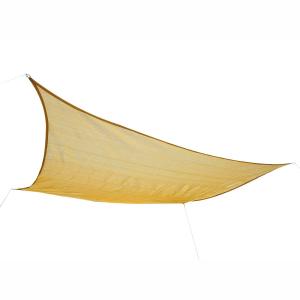 Outsunny Sonnensegel Sonnenschutz Rechteckig HDPE (Beige, 3x4m)