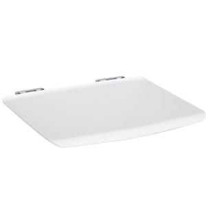 kleankin® Duschsitz Badehocker Duschklappsitz Duschhocker Wandhocker Weiß