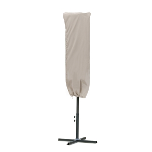 Outsunny Parasol Pokrowiec ochronny Odporny na warunki pogodowe Wiatroszczelny Zapięcie na linę Łatwe czyszczenie Na zewnątrz, do parasola na wysięgniku, Ø 57 x 160 cm Khaki