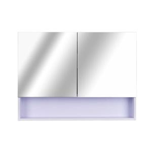 HOMCOM SZAFKA ŁAZIENKOWA WISZĄCA LUSTRO LED 10W