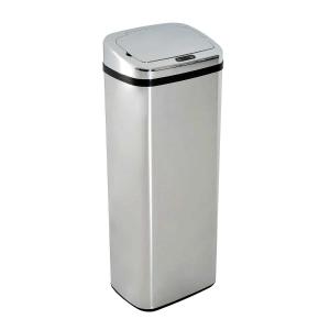 HOMCOM KOSZ NA ŚMIECI STALOWY AUTOMATYCZNY 50L
