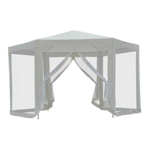 Outsunny PAWILON NAMIOT OGRODOWY 3,9 x 3,9m kremowy