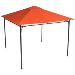 Outsunny® Zadaszenie Pawilonu Poszycie Dach Poliester Pomarańczowy 3x3m