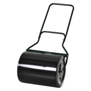 Walec ogrodowy z rączką w kształcie litery U walec do trawy wałek do trawy 60 l wypełnienie wodą/piachem metal