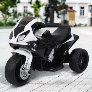 HOMCOM® MOTOREK ELEKTRYCZNY LICENCJA BMW 3 KOŁA Z AKUMULATOREM czarny