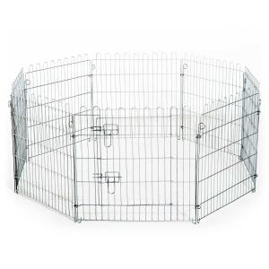 PawHut® Kojec Hodowlany Metalowy Klatka 63x76 cm