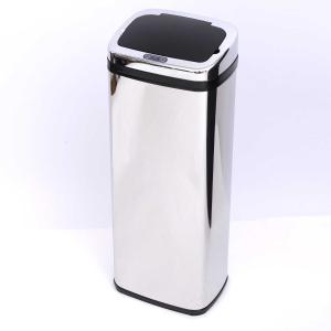HOMCOM KOSZ NA ŚMIECI STALOWY AUTOMATYCZNY 50L