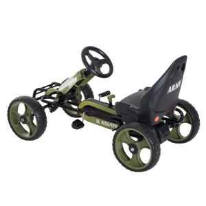 HOMCOM® SAMOCHÓD NA PEDAŁY GOKART DLA DZIECI OD 3 LAT zielony