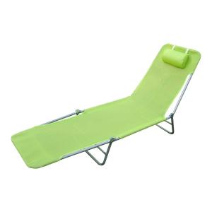 Outsunny LEŻAK PLAŻOWY OGRODOWY SKŁADANY zielony